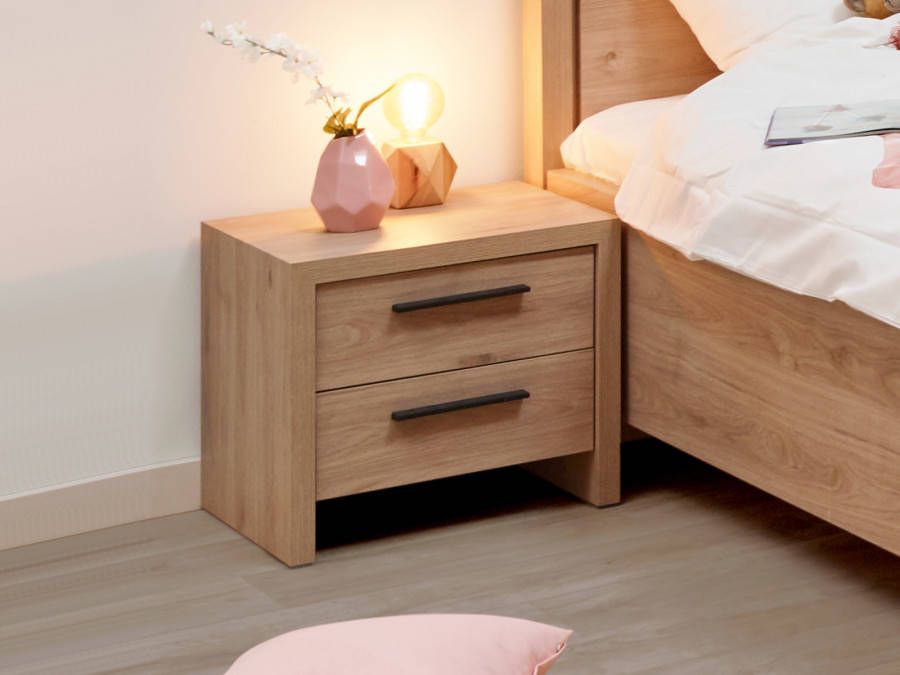 Mobistoxx Nachtkastje VIOLON 2 lades castella