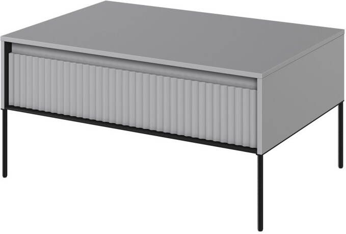 Mobistoxx Rechthoekige salontafel TRAINING 1 deur grijs