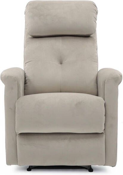 Mobistoxx Relaxfauteuil manueel LINCOLN taupe