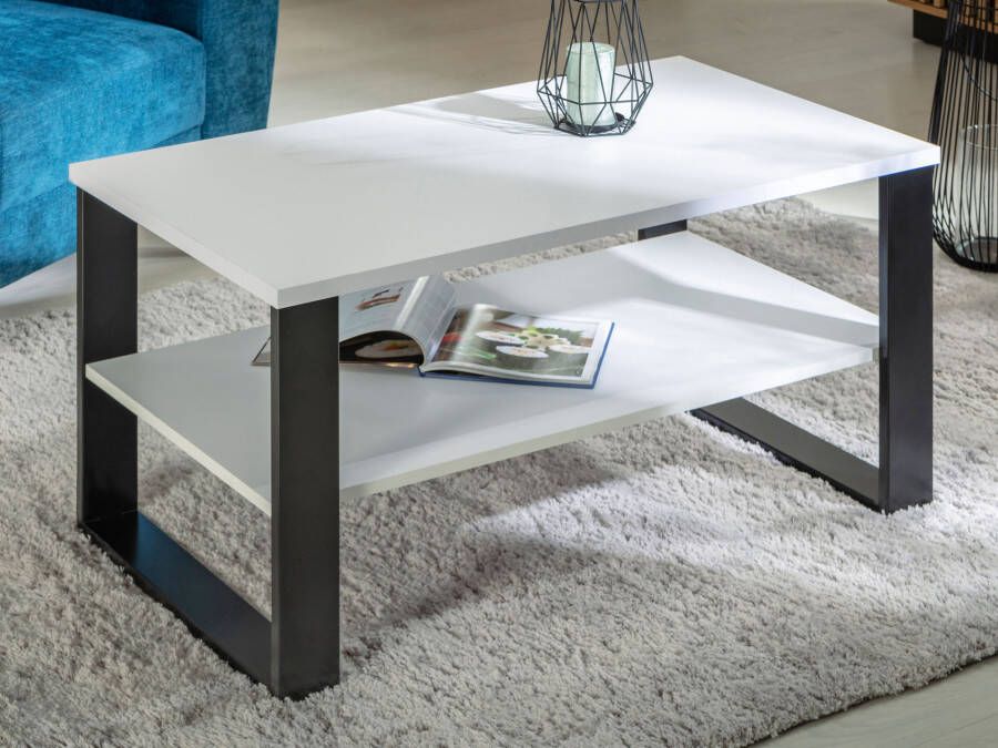 Mobistoxx Salontafel ATROX 100 cm wit