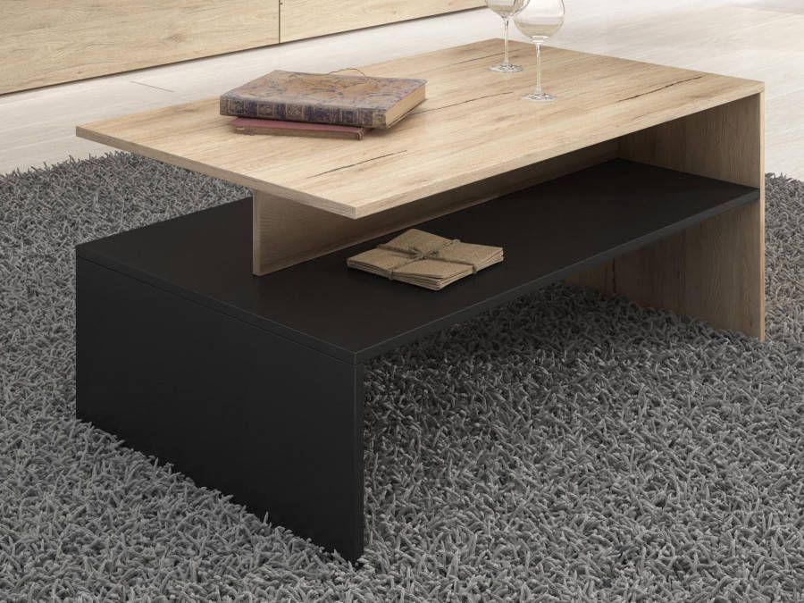Mobistoxx Salontafel BABEL sanremo eik zwart
