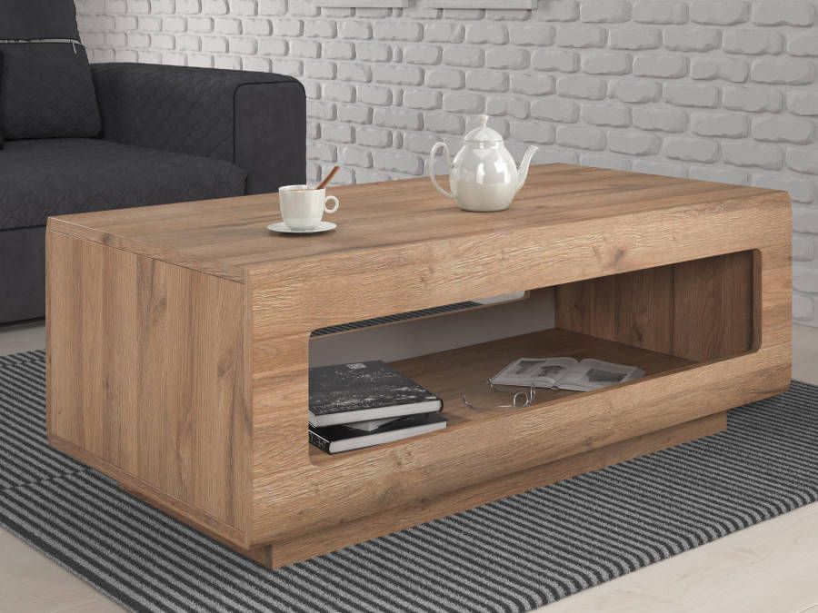 Mobistoxx Salontafel rechthoekig TULIO grandson oak