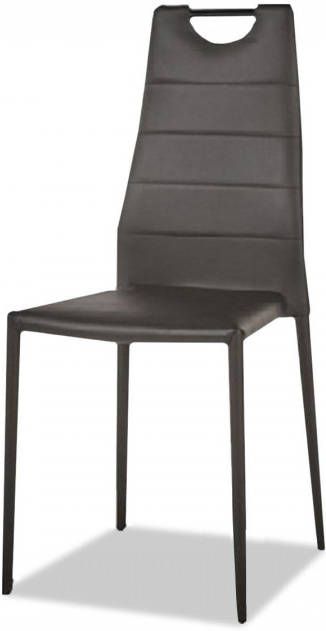 Mobistoxx Set van 4 stoelen GILLY zwart