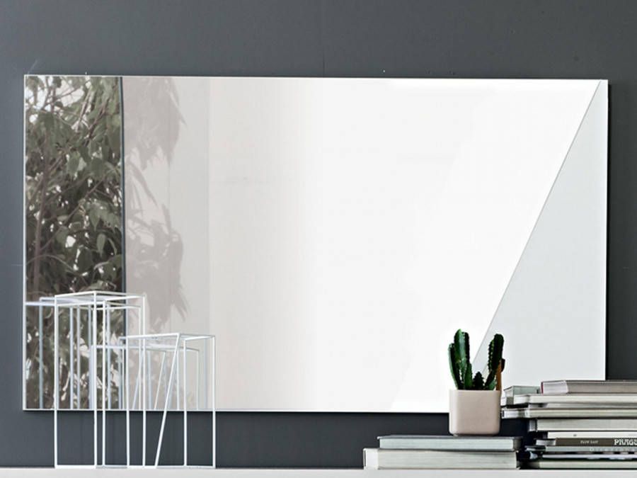 Mobistoxx Spiegel LIZZO 140 cm hoogglans wit