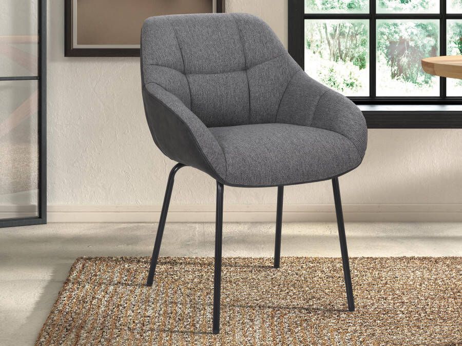 Mobistoxx Stoel SEMEDO grijs