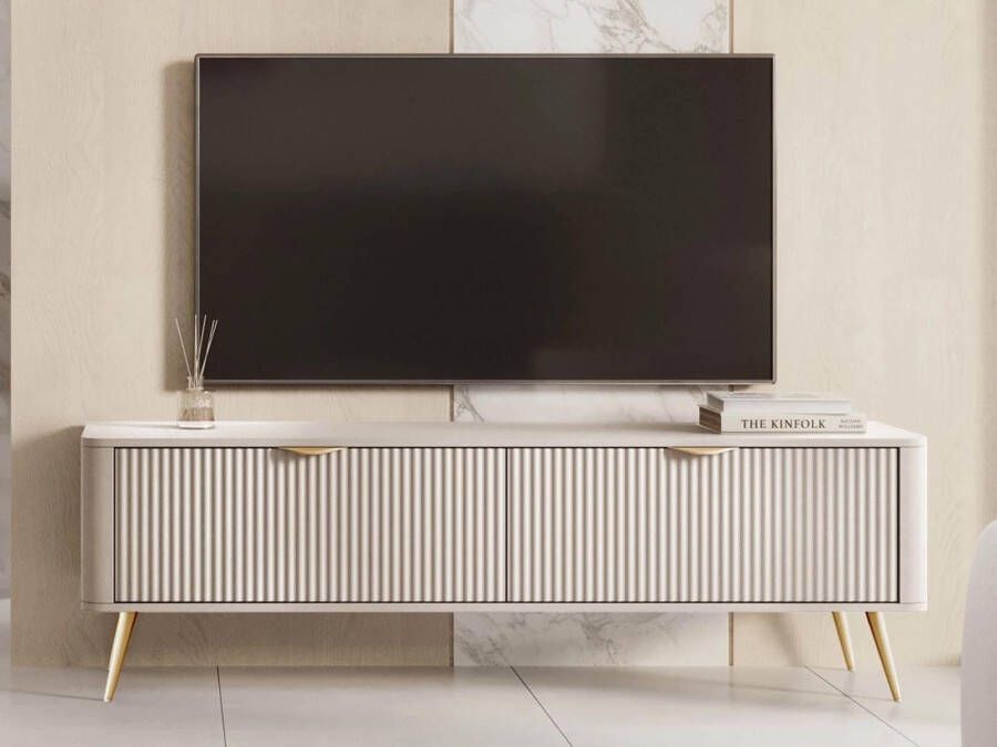 Mobistoxx Tv-meubel LANOPI 2 deuren 164 cm beige