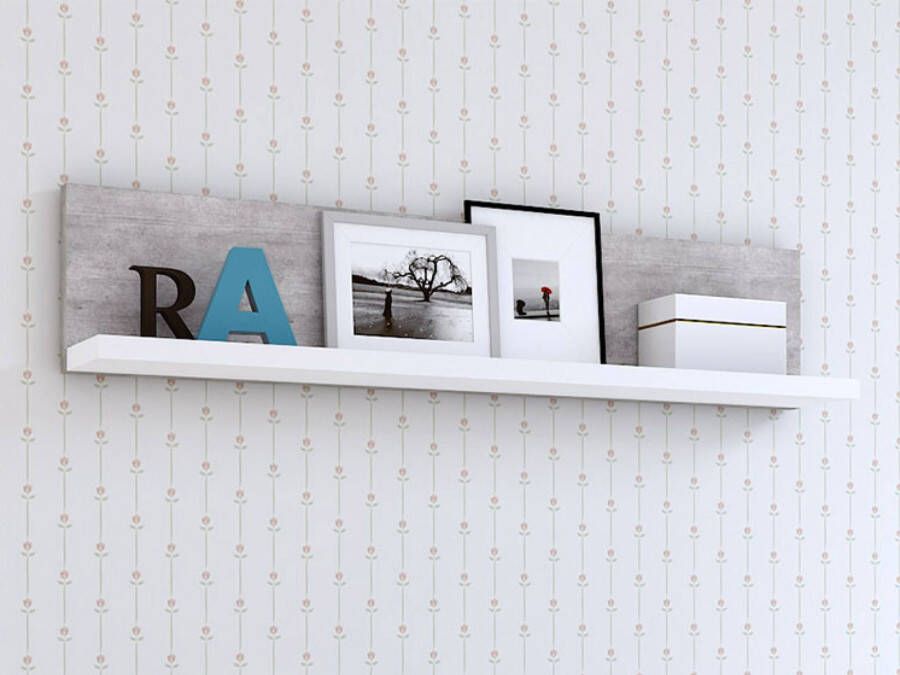 Mobistoxx Wandplank BOTSWANA 150 cm beton