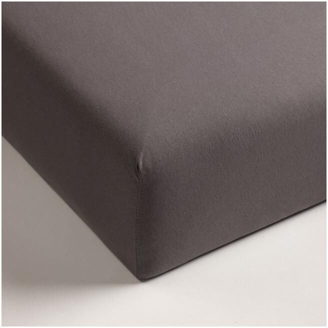Beddinghouse Jersey Topper Hoeslaken Eenpersoons 70 90x200 220 cm Anthracite - Foto 5