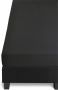 Beddinghouse hoeslaken Percale katoen Eenpersoons 80 90x210 220 cm Anthracite - Thumbnail 4