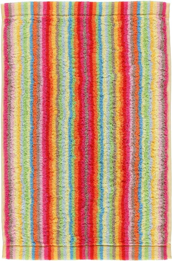 Cawö CAWÖ Lifestyle Streifen Gastendoekje Multi 30x50