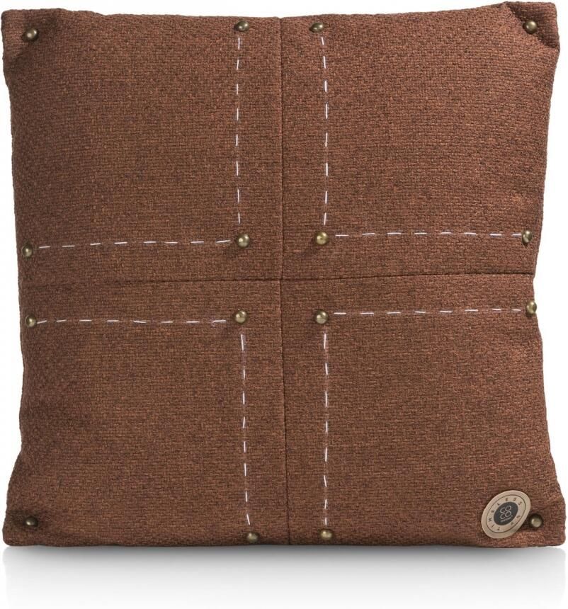COCO maison | Avery kussen 50x50cm koper | Woonaccessoires | Sierkussen