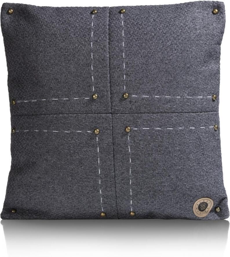 COCO Maison sierkussen avery 50cm x 50cm antraciet