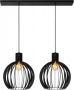 LUCIDE Hanglamp Mikaela Zwart Ø35cm 2xe27 - Thumbnail 2