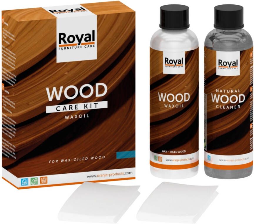 Onderhoudsmiddel First Class Wood Wax & Oil kit