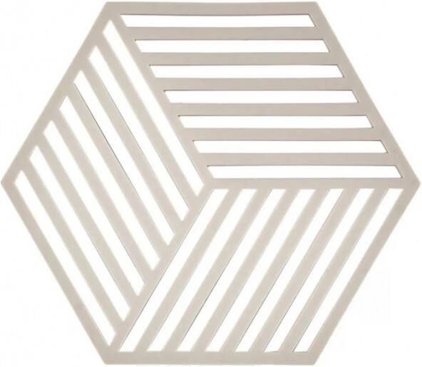 Zone Denmark Pannenonderzetter Hexagon Denim 16 x 14 cm
