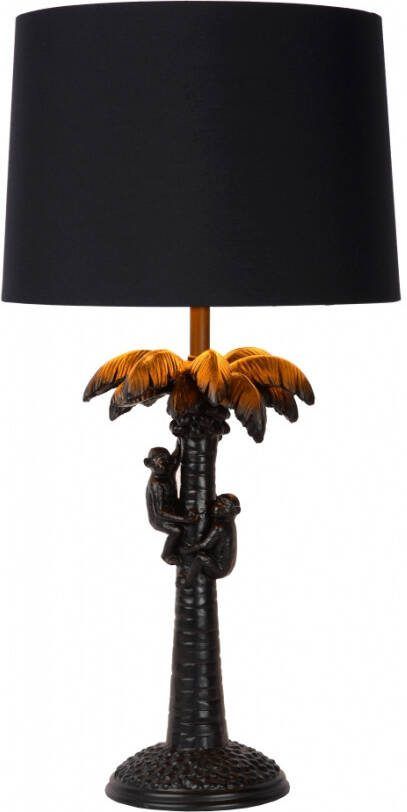 Lucide EXTRAVAGANZA COCONUT Tafellamp 10505 81 (Kleur: zwart)
