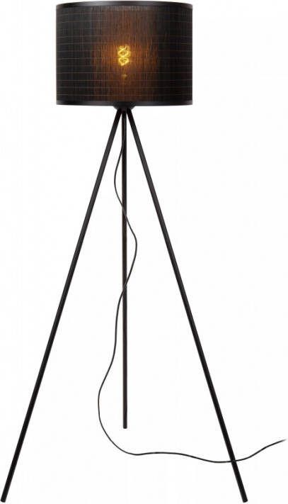 Lucide TAGALOG Vloerlamp Ø 55 cm 1xE27 Zwart