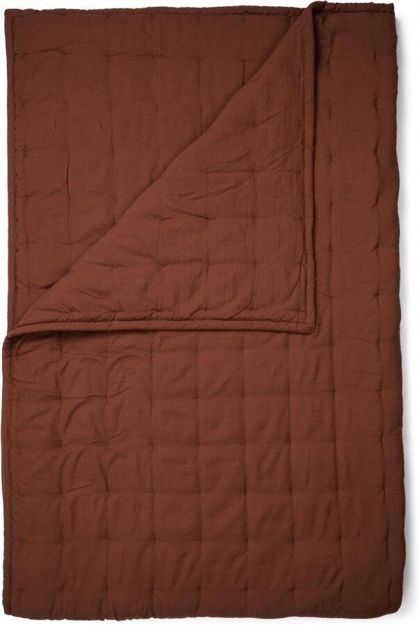 Essenza Ruth Sprei Shell brown 180x265 cm