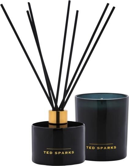 Ted Sparks Geurkaars & Geurstokjes Diffuser Gift Set Bamboo & - Foto 4