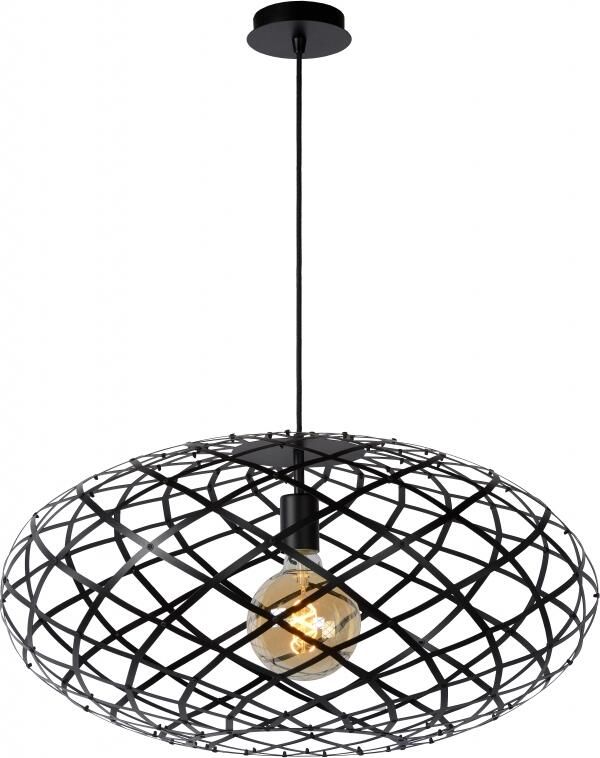 Lucide hanglamp Wolfram zwart Ã˜65 cm Leen Bakker