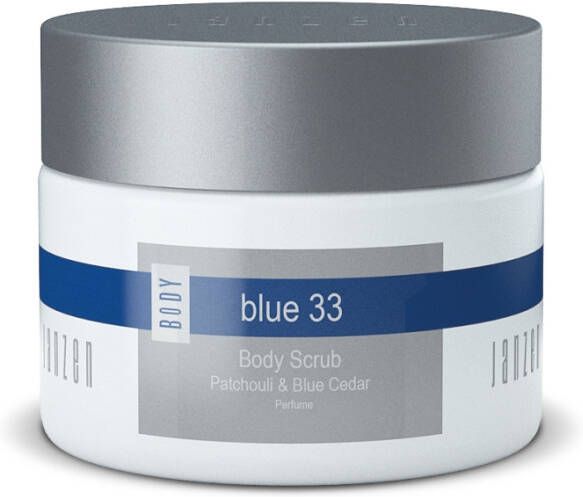 Janzen Body Scrub Blue 33 – Fris en Levendig – Verzorgende oliën – Thalassotherapie – 420 gram
