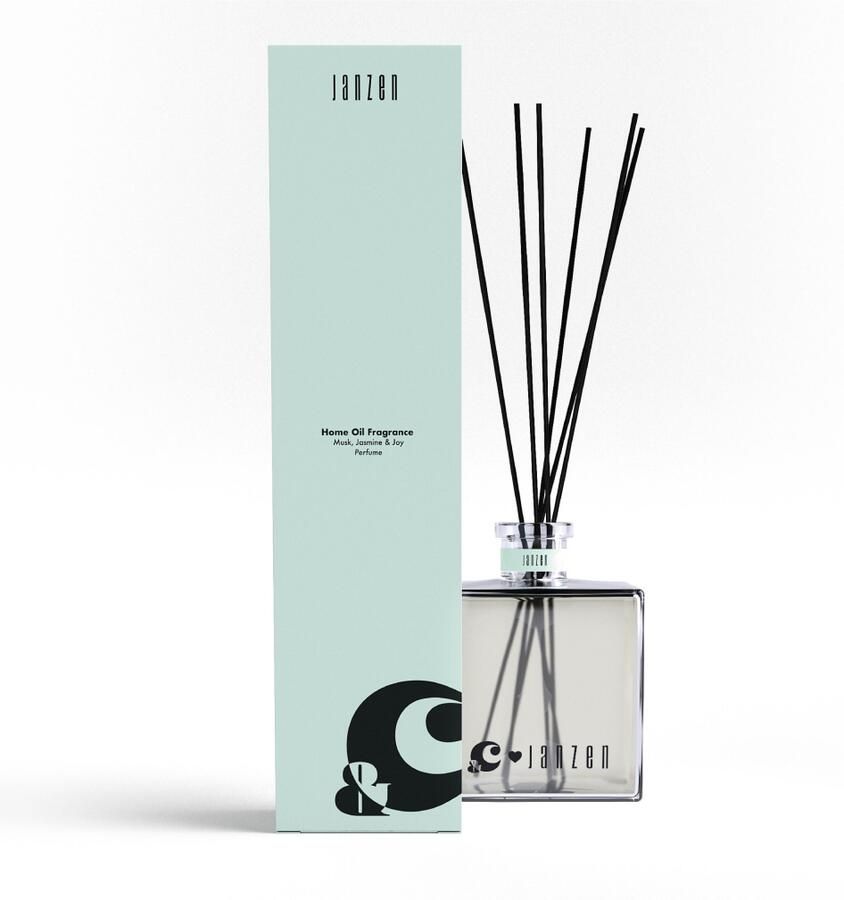Janzen Geurstokjes &C Musk Jasmine & Joy Home Fragrance Sticks &C Musk Jasmine & Joy Zoet en Verfrissend 200 ml - Foto 2