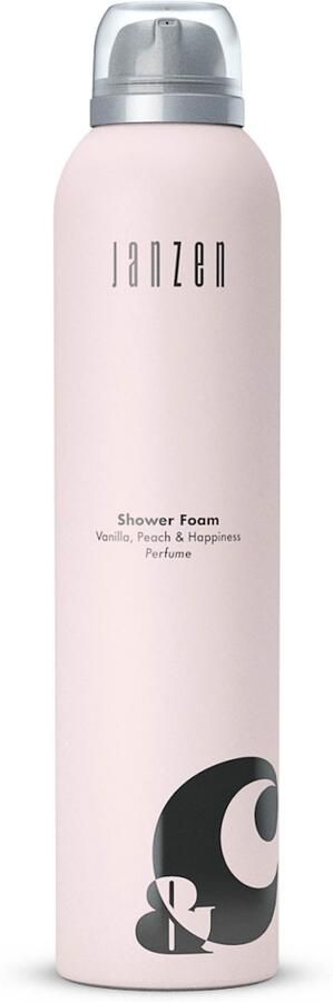 Janzen Shower Foam – &C Vanilla Peach & Happiness – Doucheschuim – Vanille en Perzik – 200 ml - Foto 2