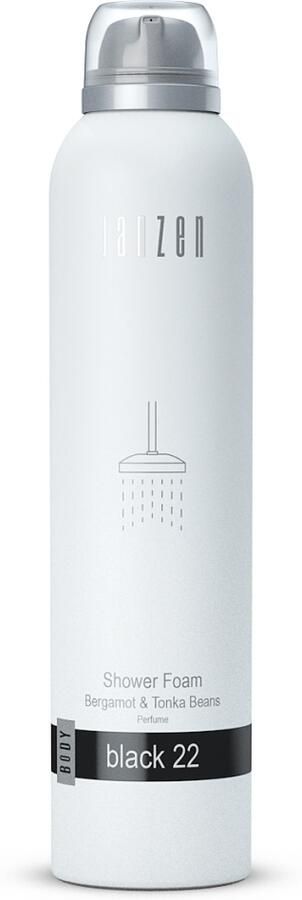 Janzen Shower Foam Black 22 Doucheschuim Fris en Kruidig 200 ml