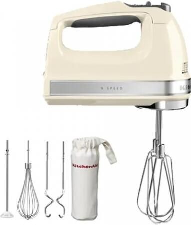 KitchenAid Handmixer met 9 snelheden Artisan 5KHM9212EAC Blauw