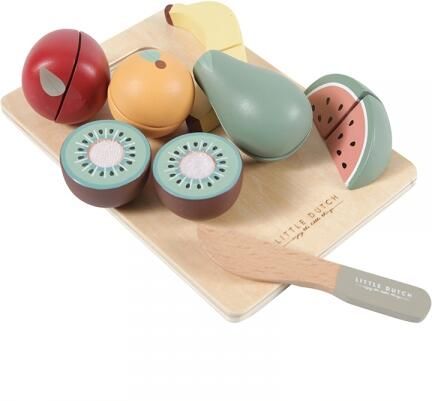 Little dutch Speelkeuken accessoire Snijset fruit - Foto 4