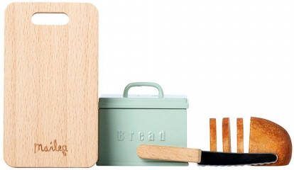 Maileg Poppenhuisaccessoire Broodplank en brooddoos