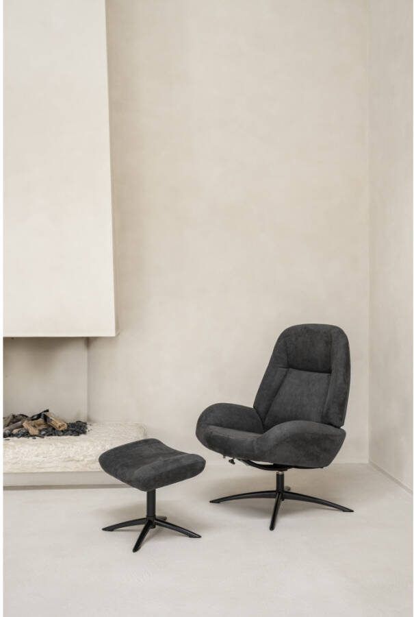 Montel Fauteuil met voetenbank Actie Shuffle set