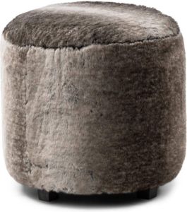Rivièra Maison Riviera Maison Silver Creek Footstool Fur Chinchil