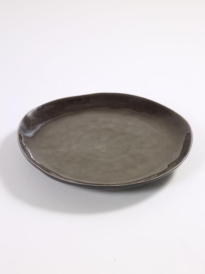 Serax Pascale Naessens Pure Dinerbord Rond Medium grijs D28xH2 8 1 stuks