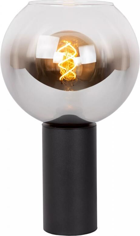 Lucide MARIUS Tafellamp Ø 20 cm 1xE27 Zwart