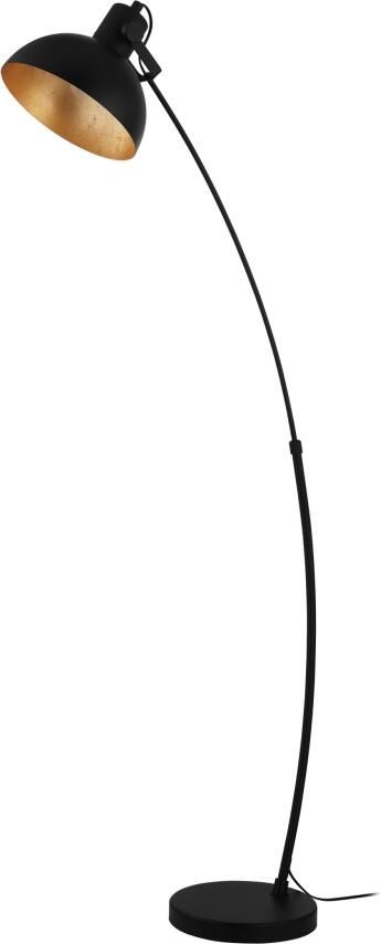 EGLO Jaafra Vloerlamp E27 158 cm Zwart Goud
