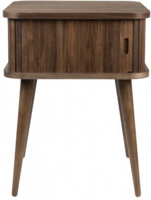 Zuiver | Bijzettafel Barbier Walnut | Woonkamertafels | Bijzettafel - Foto 2