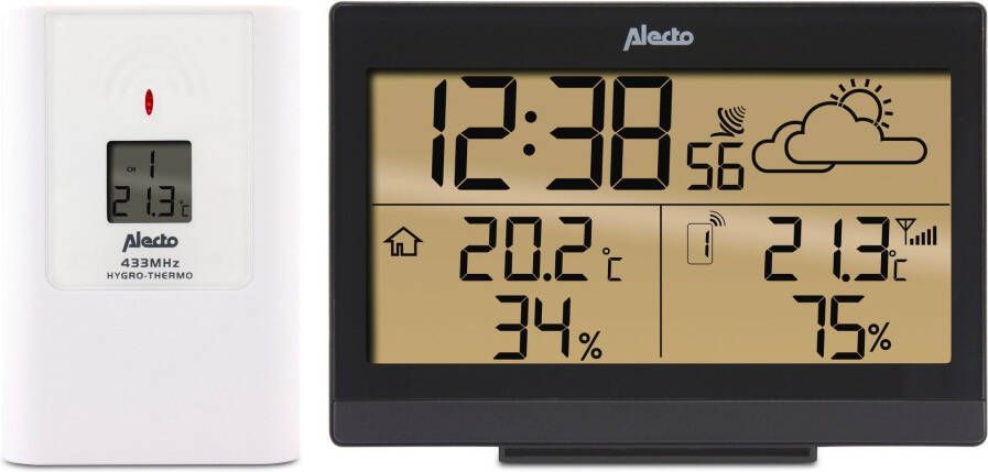 Alecto Radiografisch weerstation WS-2300 weerstation met draadloze buitensensor - Foto 5