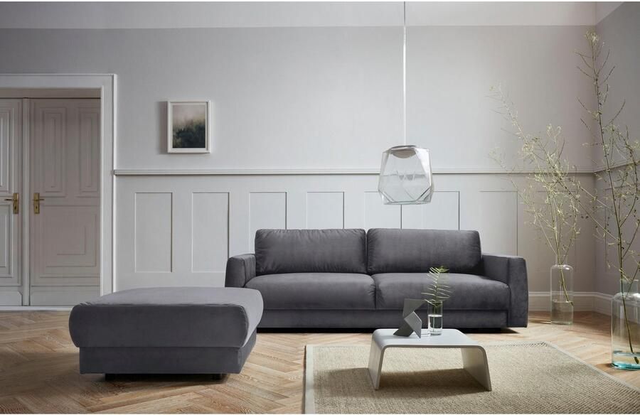 Andas 2 5-zitsbank Hobro in 3 stofkwaliteiten in vele kleuren design by morten georgsen