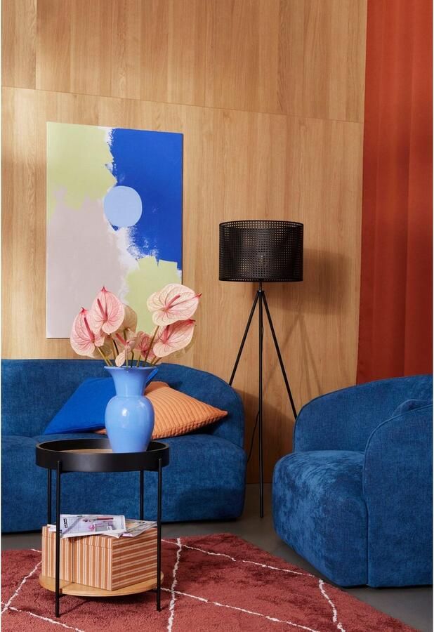 Andas 2-zitsbank Kreukelzone ook met bouclé-bekleding