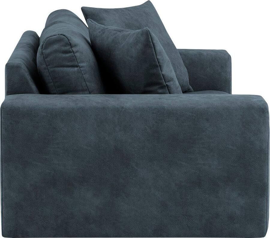 Andas 2-zitsbank SLEETLAND XXL in fluweel of vintage lederlook