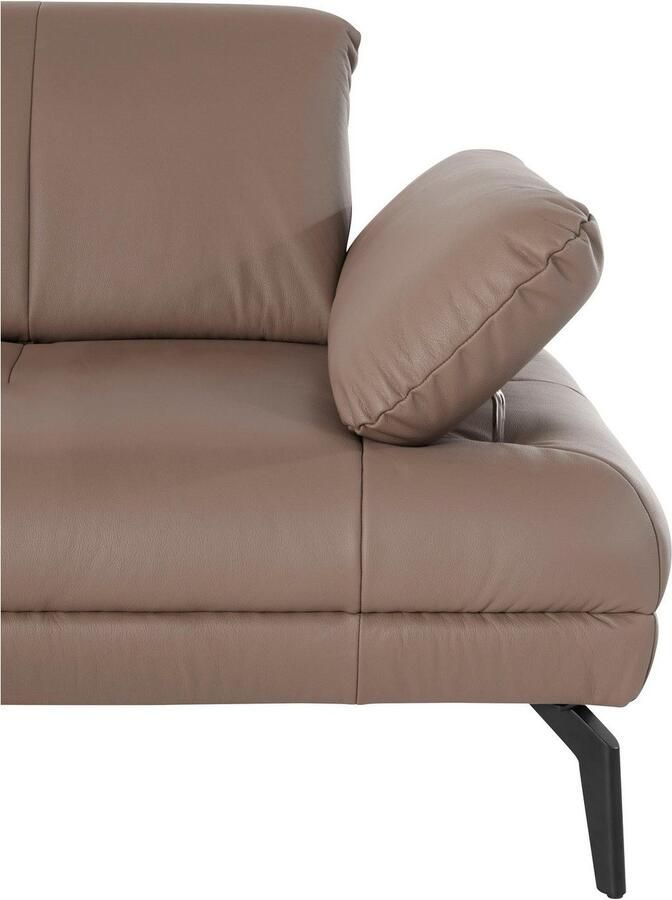 Andas 2-zitsbank Stenlille incl. verstelbare zitdiepte hoofdbord en armleuning