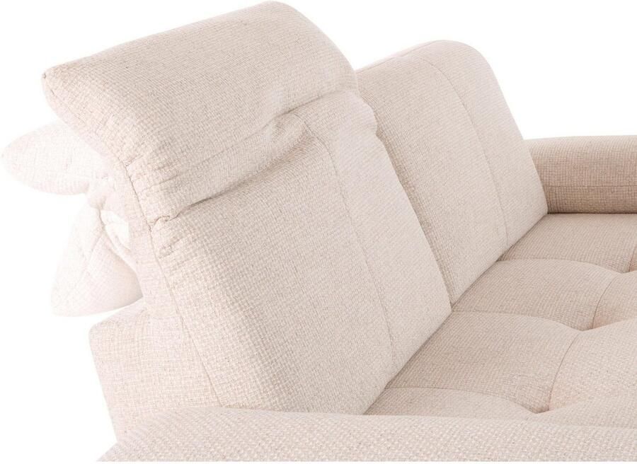 Andas 2-zitsbank Stenlille incl. verstelbare zitdiepte hoofdbord en armleuning