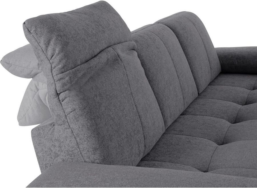 Andas 3-zitsbank Stenlille Multifunctionele sofa comfortabel incl. verstelbare zitdiepte hoofdbord en armleuning