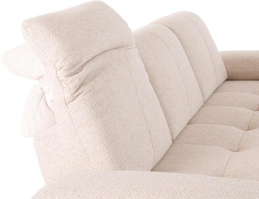 Andas 3-zitsbank Stenlille Multifunctionele sofa comfortabel incl. verstelbare zitdiepte hoofdbord en armleuning