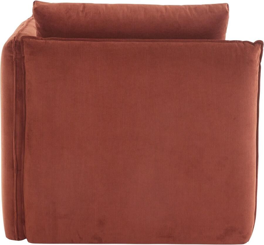 Andas Bank-hoekelement Nöre Modulair om samen te stellen in vele stofkwaliteiten en kleuren (1 stuk)