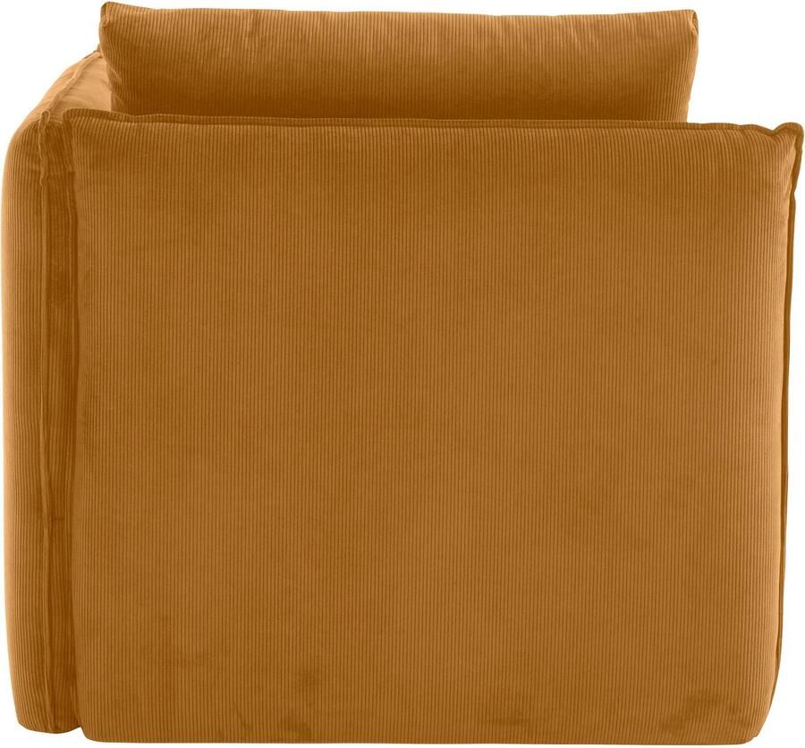 Andas Bank-hoekelement Nöre Modulair om samen te stellen in vele stofkwaliteiten en kleuren (1 stuk)