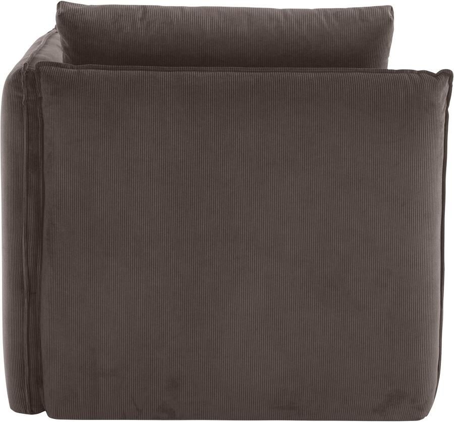 Andas Bank-hoekelement Nöre Modulair om samen te stellen in vele stofkwaliteiten en kleuren (1 stuk)