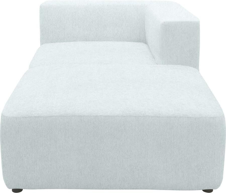 Andas Bank-hoekelement Utvik bestaande uit hoekelement en poef