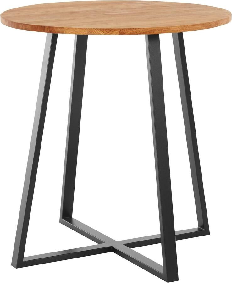 Andas Eettafel Krokus Tafelblad van massief eikenhout